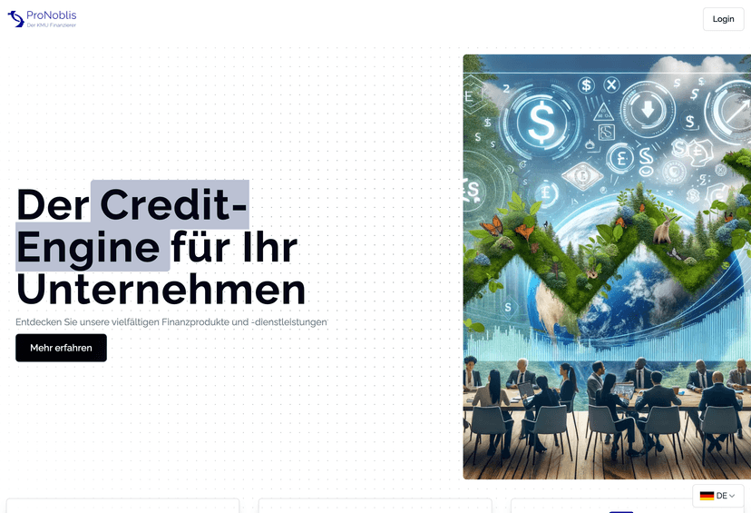 Credit engine landing